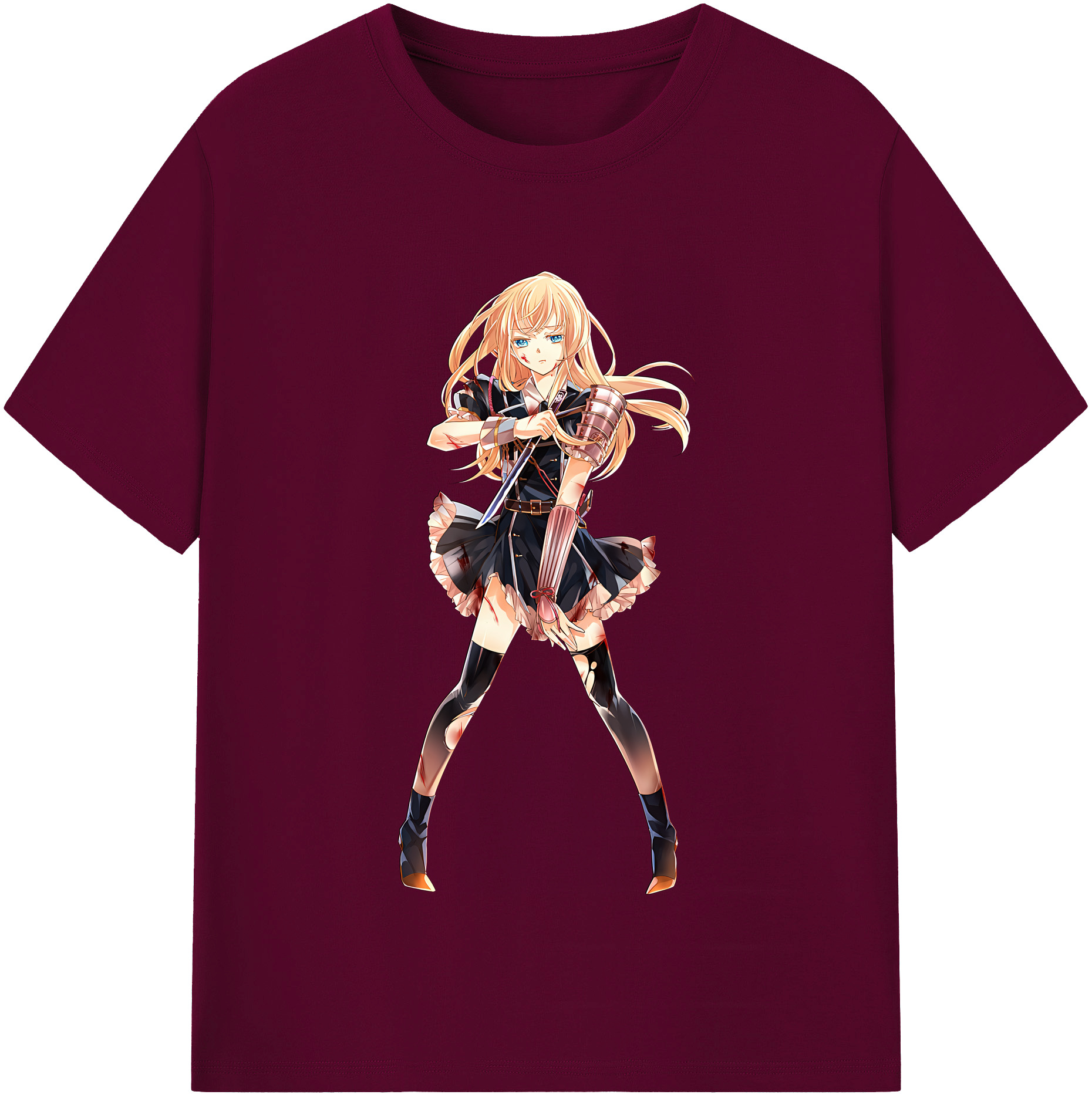 （画像用） 刀剣乱舞 Touken Ranbu レディースカジュアルプリントTシャツ（綿100％）